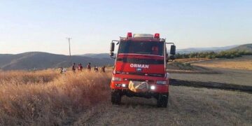 Sinop'ta, Korkutan Anız Yangını! Sinop’ta, Korkutan Anız Yangını!