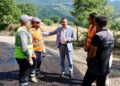 Sinop'un Tangal Köyü'nde Sathi Kaplama Mesaisi! Sinop’un Tangal Köyü’nde Sathi Kaplama Mesaisi!