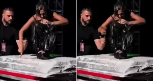Yıldız Tilbe’den konser sırasında dikkat çeken hareket: Güvenliği itti yildiz tilbeden konser sirasinda dikkat ceken hareket1 habermeydan