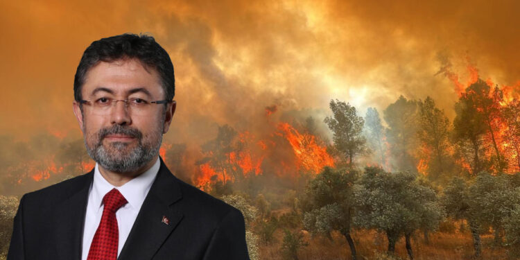 Bakan Yumaklı orman yangınlarındaki son durumu paylaştı Bakan Yumaklı orman yangınlarındaki son durumu paylaştı.