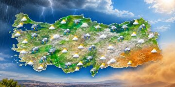 21 Eylül hava durumu: Sağanak ve gök gürültülü yağış uyarısı 21 Eylül hava durumu: Sağanak ve gök gürültülü yağış uyarısı