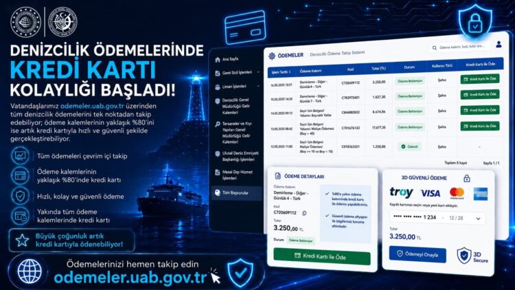 Denizcilik odemeleri habermeydan