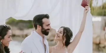 Hira Koyuncuoğlu sessiz sedasız evlendi! Sade gelinliğiyle göz kamaştırdı”