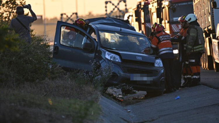 Kuzey Marmara Otoyolu’nda korkutan kaza! TIR hafif ticari araca çarptı: 6 yaralı Kuzey Marmara Otoyolu1 habermeydan