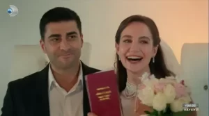 Mehmet ve Simay evlendi ‘Haysiyet’te taşlar yerinden oynadı Mehmet ve Simay evlendi habermeydan