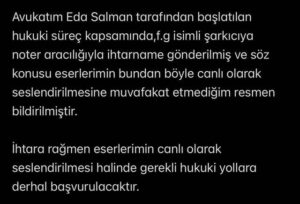 Sinan Akçıl resti çekti! Ferhat Göçer’e noter aracılığıyla ihtarname Sinan Akcil resti cekti1 habermeydan