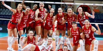 Aras Kargo, Kupa Voley'de Göztepe'ye set vermedi! Aras Kargo, Kupa Voley’de Göztepe’ye set vermedi!