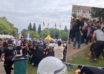 Ege Üniversitesi’nde öğrencilere müdahale: 27 öğrenci gözaltına alındı Ege Üniversitesi’nde öğrencilere müdahale: 27 öğrenci gözaltına alındı