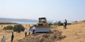 Muş Bulanık’ta, 40 Dönümlük Mesire Projesinde İlk Kazma Vuruldu!