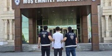 Muş’ta, Aranan Şahıs Yakalanarak Cezaevine Gönderildi!