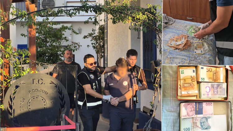 Bodrum Limanı’na rüşvet operasyonu: Balya balya para ele geçirildi Bodrum Limanı’na rüşvet operasyonu...