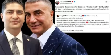 MHP Genel Başkan Yardımcısı İsmail Özdemir’den Sedat Peker açıklaması MHP Genel Başkan Yardımcısı İsmail Özdemir’den Sedat Peker açıklaması
