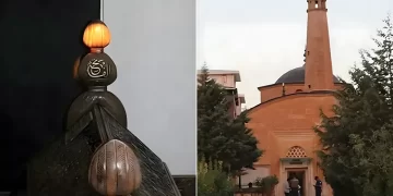Siirt’te 5 dakikalık ışık şöleni! Vatandaşlar izlemek için akın etti