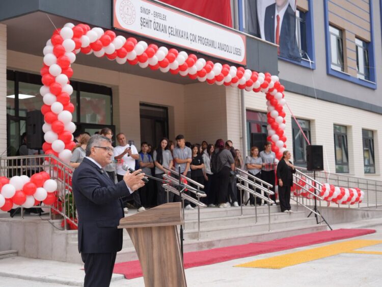 sinop erfelekte sehit ozkan celikkaya cok programli anadolu lisesi acildi habermeydan