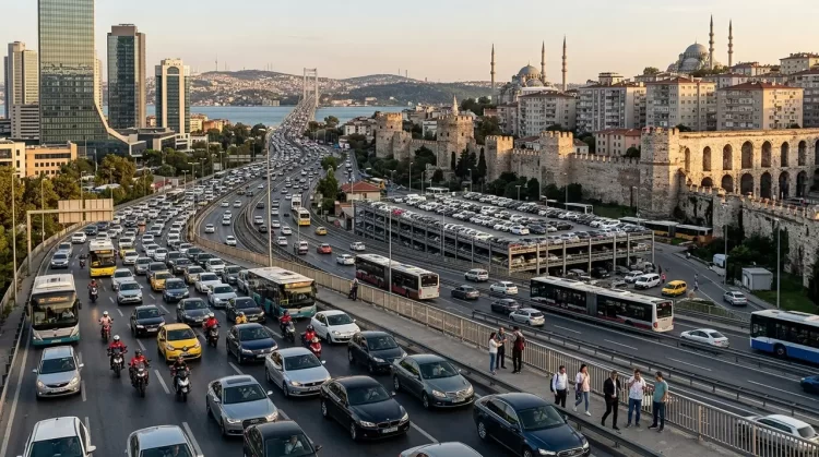 Türkiye Trafik Durum Raporu açıklandı: İstanbul trafiğinin yıllık maliyeti 10 milyar dolar İstanbul trafiğinin yıllık maliyeti 10 milyar dolar...