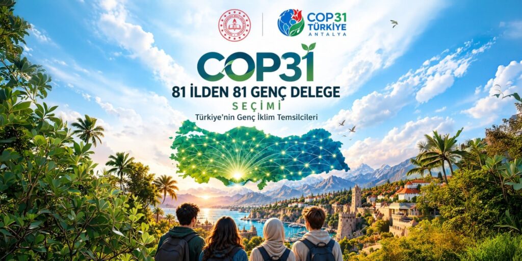 COP31’de Türkiye’yi gençler temsil edecek: 81 ilden 81 delege seçilecek COP31 5 habermeydan