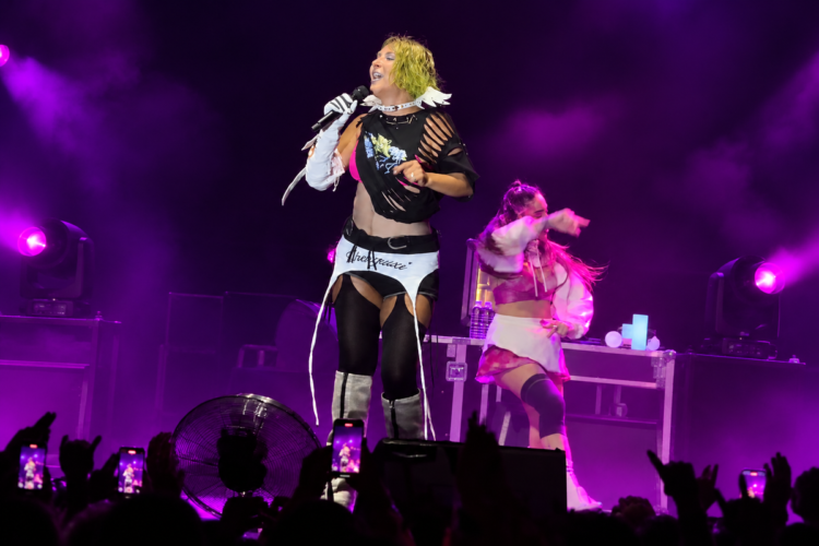 Hande Yener Sahneye bambaska cikti habermeydan