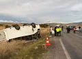 Afyonkarahisar’da midibüs devrildi: 1 kişi öldü, 28 kişi yaralandı