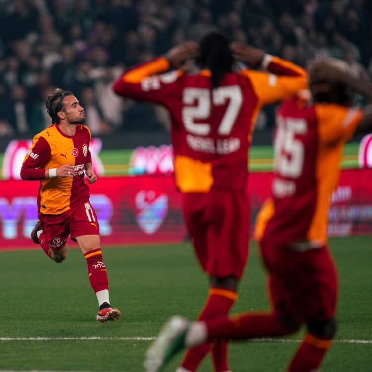 Galatasaray, Konya'da 3 Puanı 4 Golle Aldı! galatasaray konyada 3 puani 4 golle aldi habermeydan