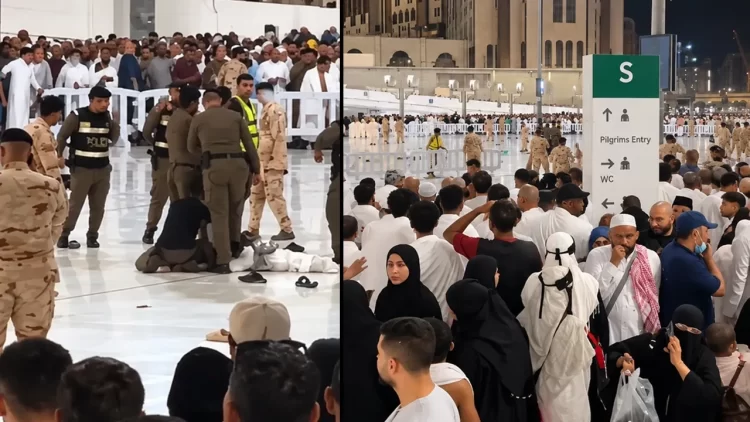 Mekke'de canlı bomba alarmı: Ekipler harekete geçti Mekke'de canlı bomba alarmı...