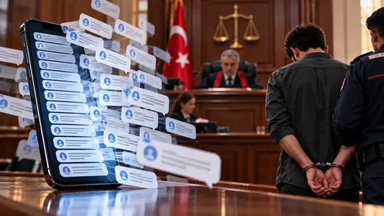 Akrabasına bir günde 45 mesaj gönderen kişiye 2 ay 15 gün hapis cezası Akrabasına bir günde 45 mesaj gönderen kişiye 2 ay 15 gün hapis cezası...