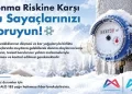 MESKİ’den su sayaçları için don uyarısı: Bu önlemleri alın MESKİ’den su sayaçları için don uyarısı: Bu önlemleri alın
