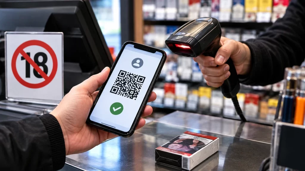 Sigara satışında elektronik yaş doğrulama dönemi başlıyor qr kodla yas dogrulama habermeydan